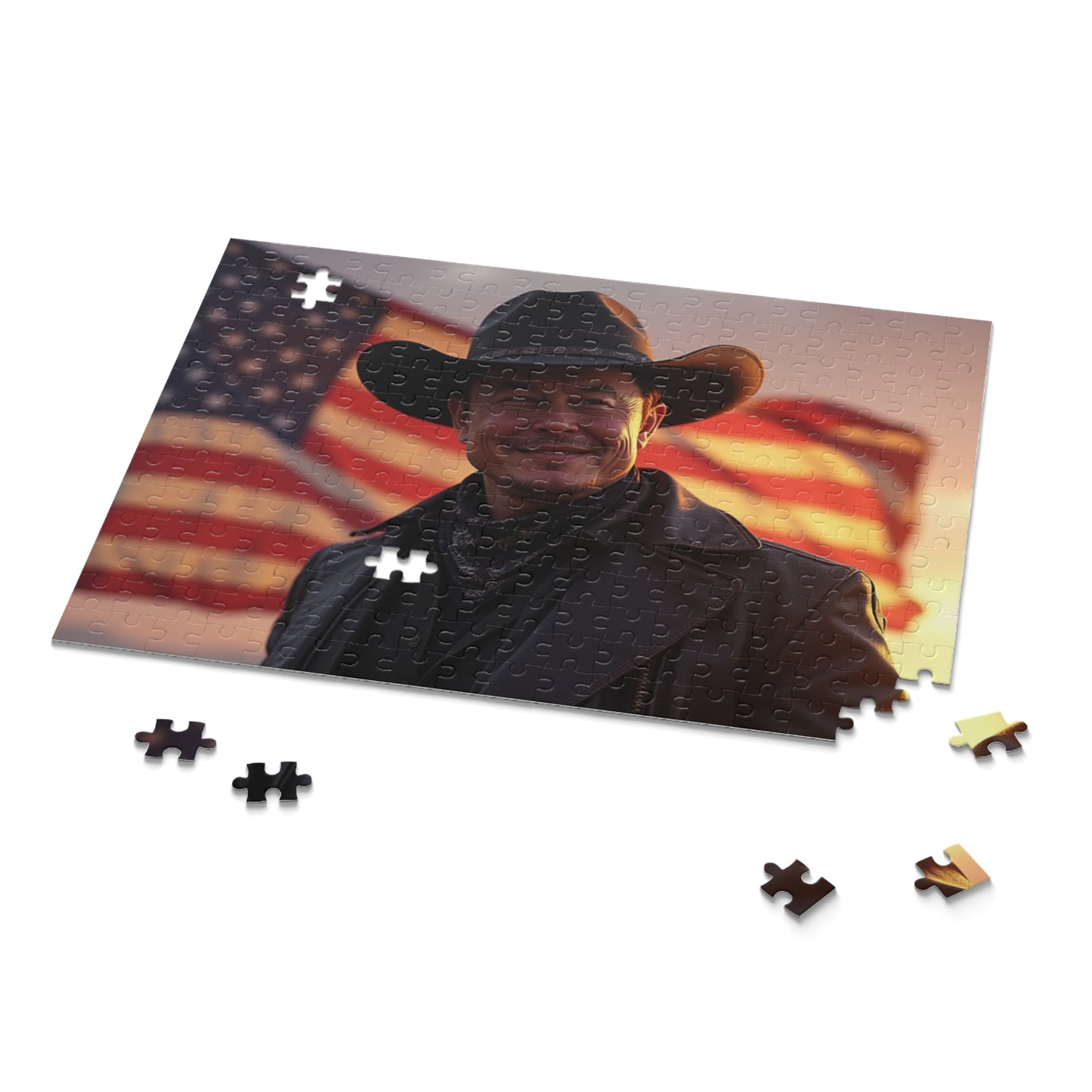 Elon - Gothic Cowboy Jigsaw Puzzle
