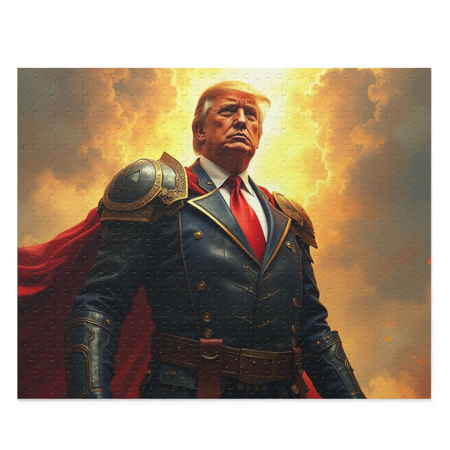 Donald Trump - A Brave Leader Jigsaw Puzzle