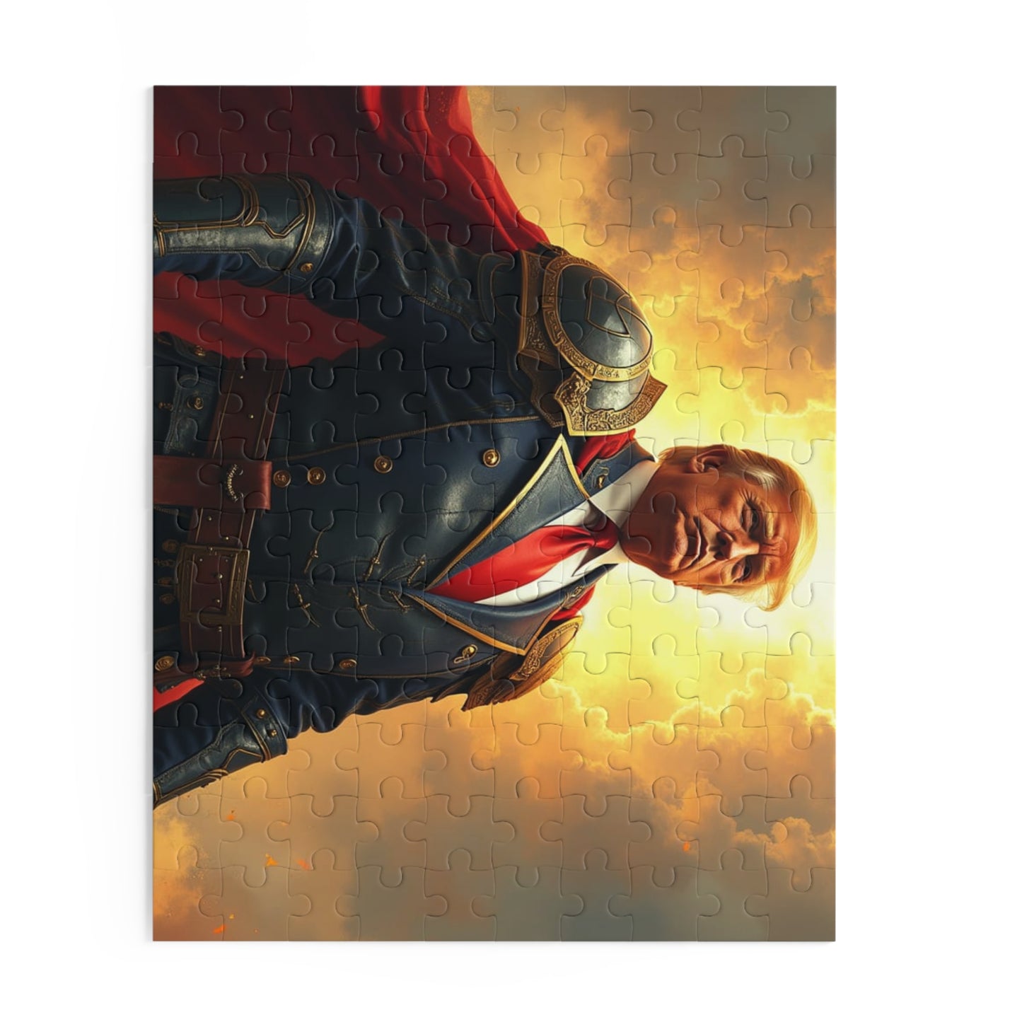 Donald Trump - A Brave Leader Jigsaw Puzzle