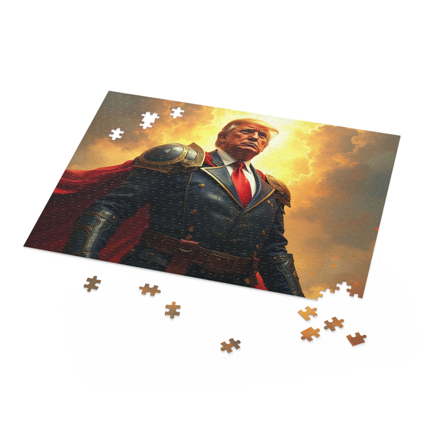 Donald Trump - A Brave Leader Jigsaw Puzzle
