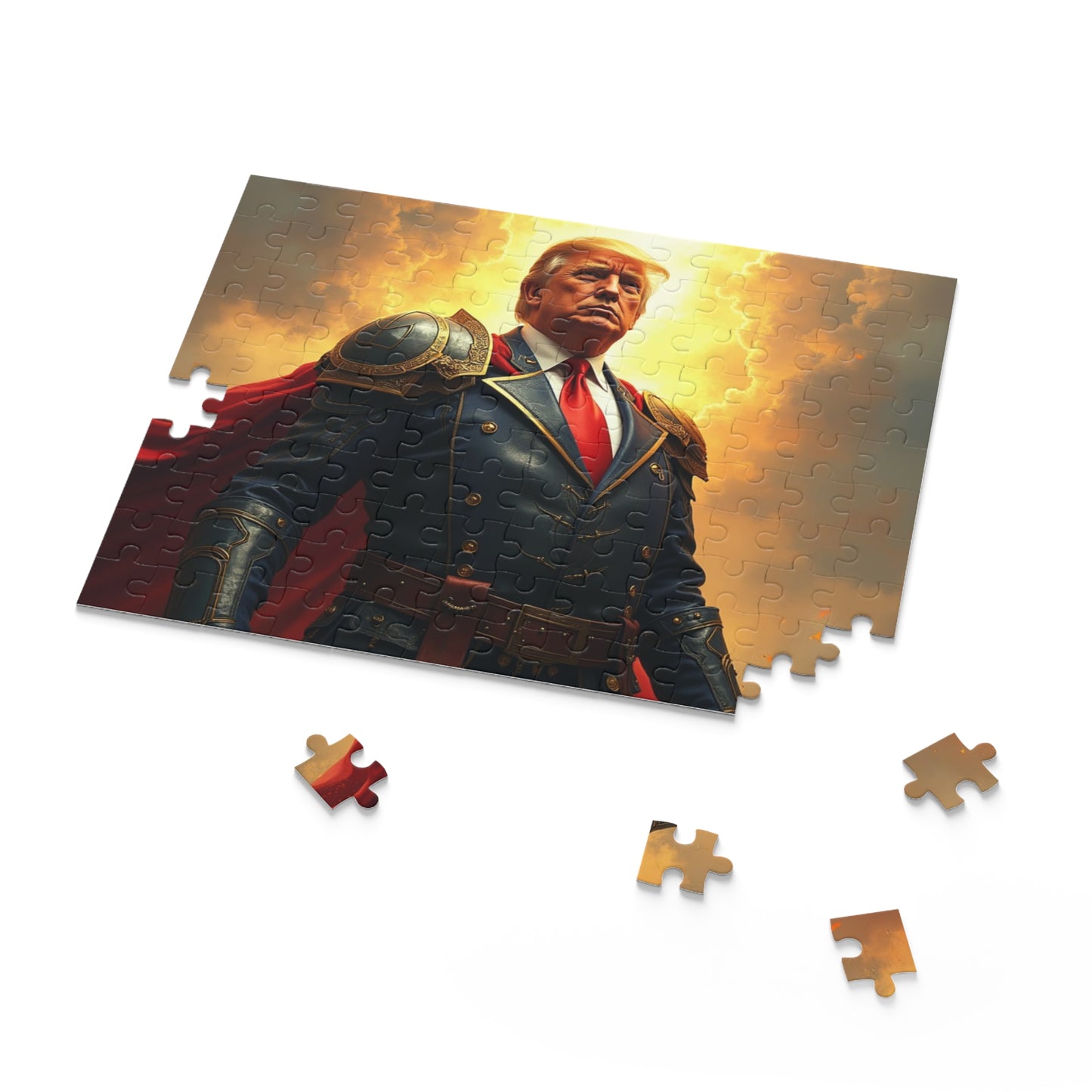 Donald Trump - A Brave Leader Jigsaw Puzzle