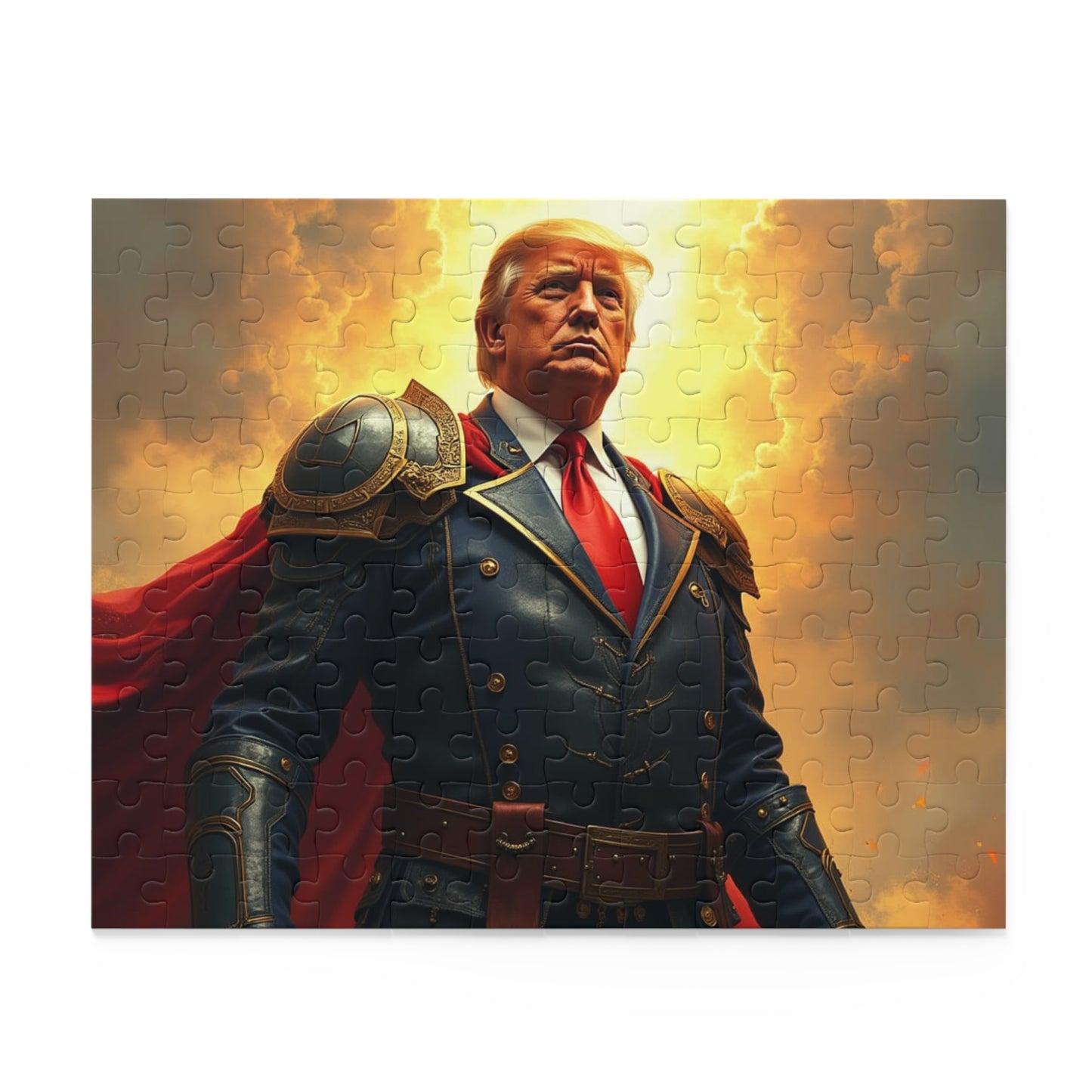 Donald Trump - A Brave Leader Jigsaw Puzzle