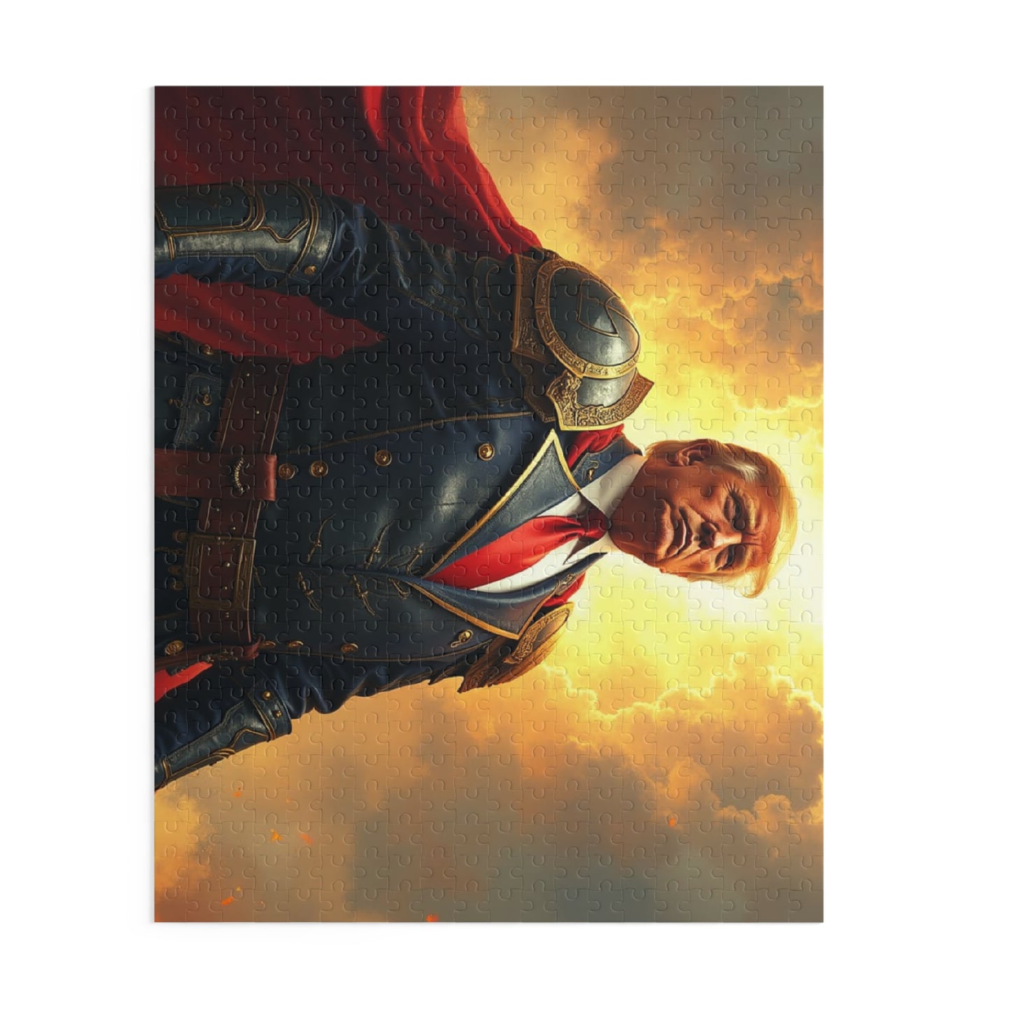 Donald Trump - A Brave Leader Jigsaw Puzzle