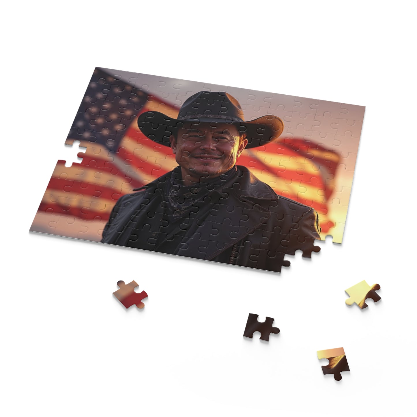 Elon - Gothic Cowboy Jigsaw Puzzle