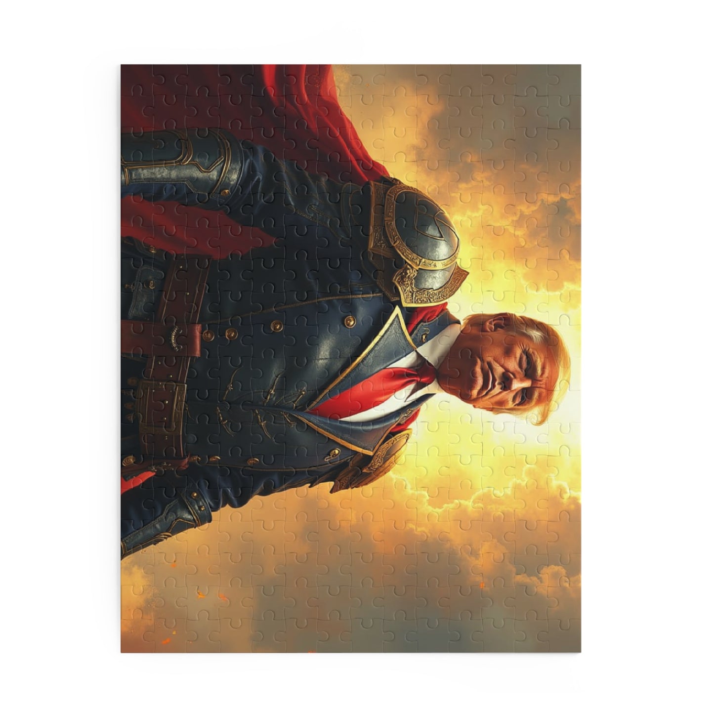 Donald Trump - A Brave Leader Jigsaw Puzzle