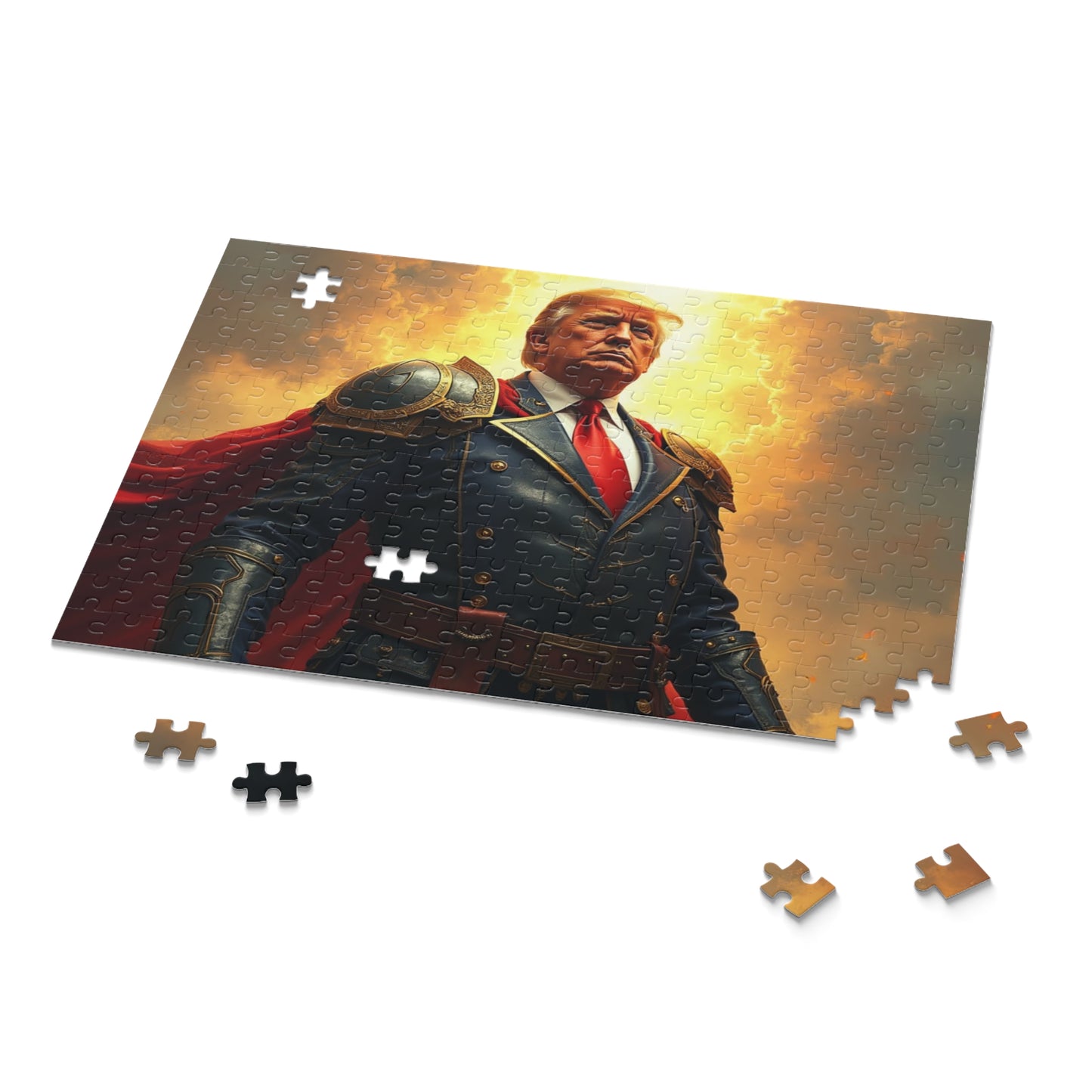 Donald Trump - A Brave Leader Jigsaw Puzzle
