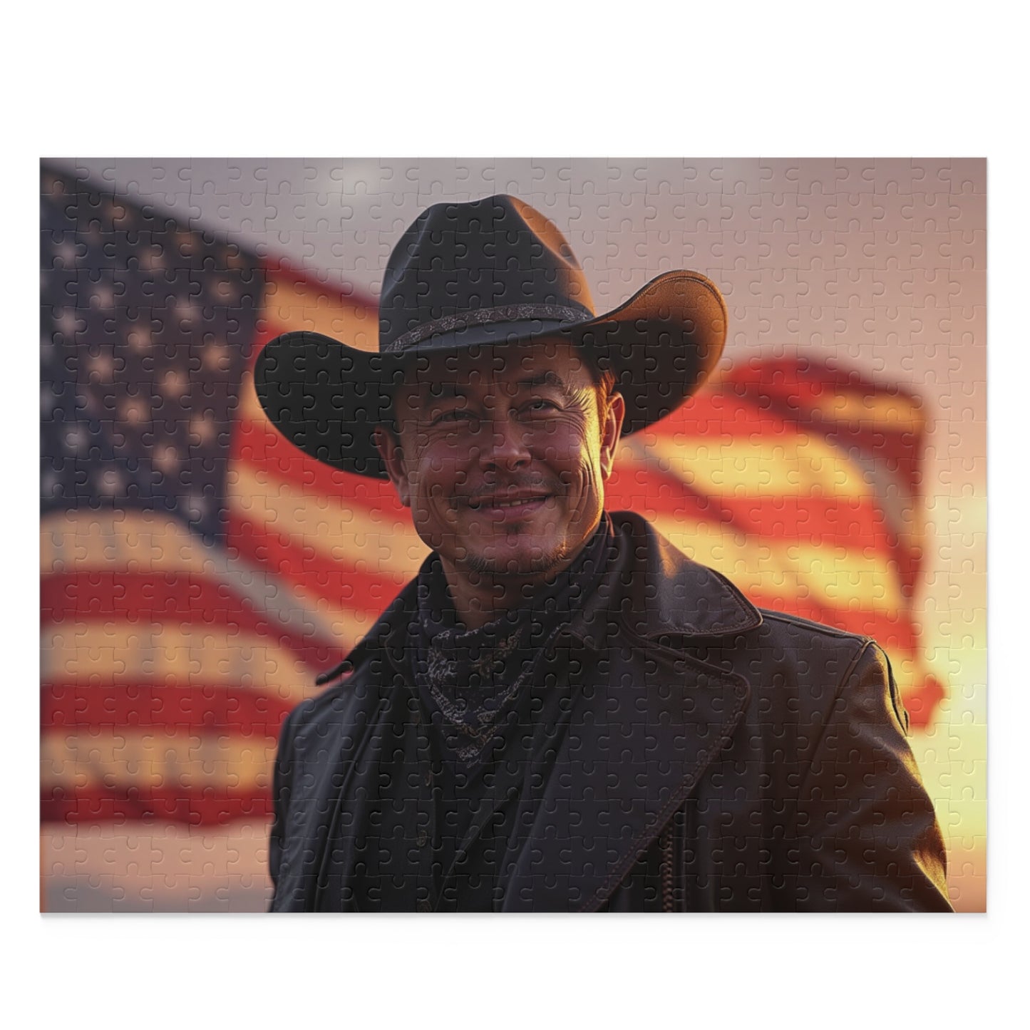 Elon - Gothic Cowboy Jigsaw Puzzle