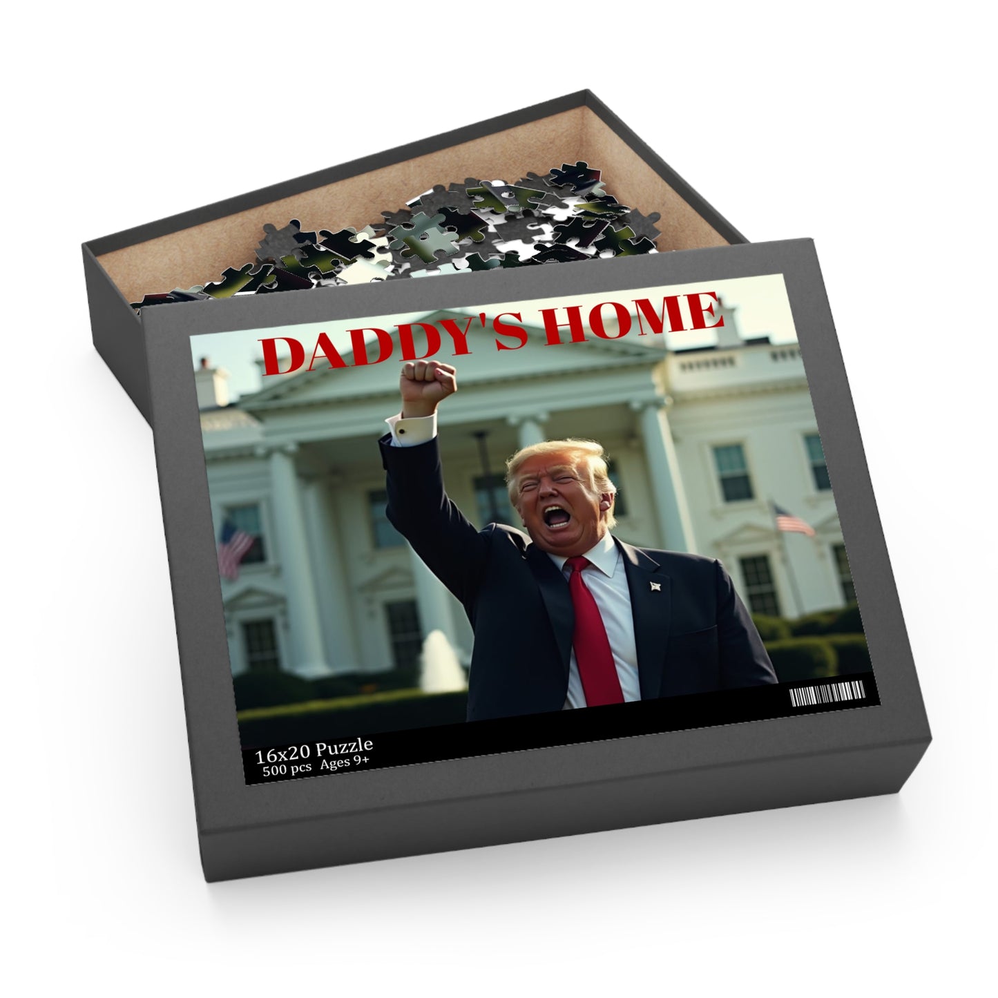 Donald Trump - Daddy's Home Jigsaw Puzzle