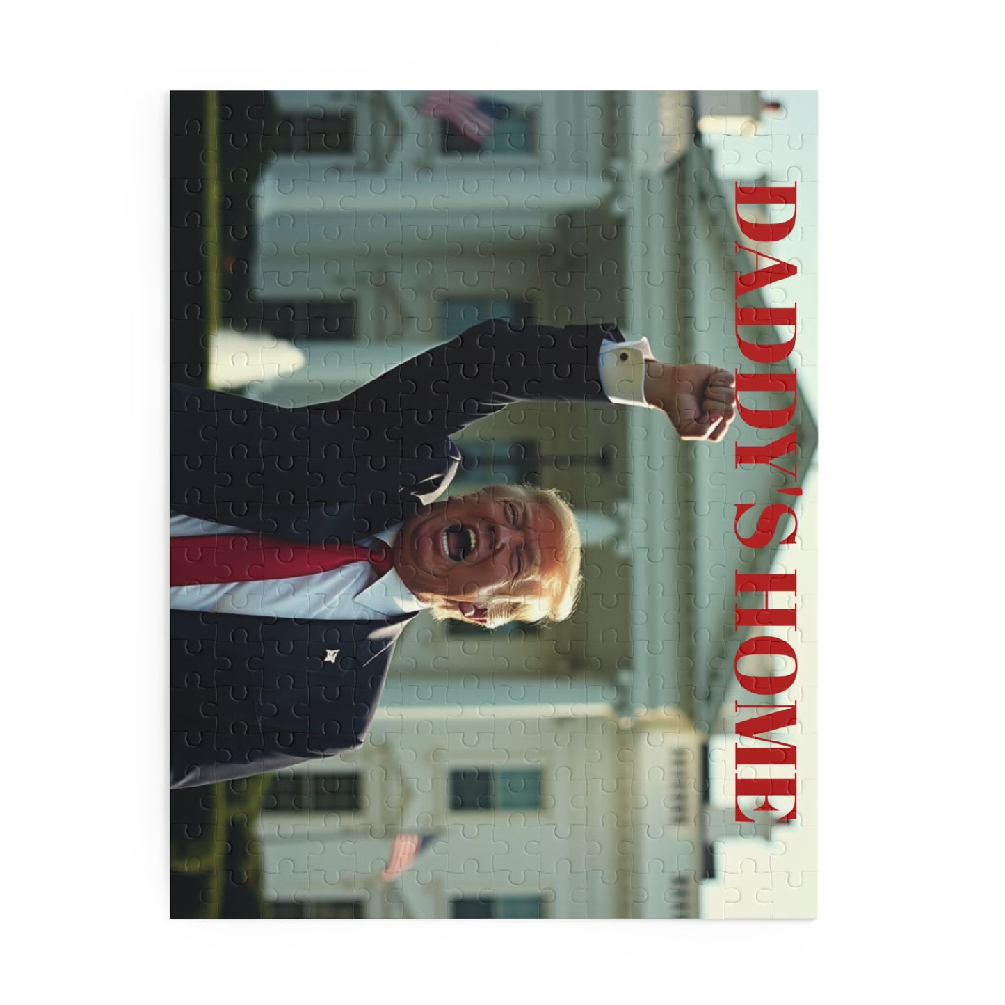 Donald Trump - Daddy's Home Jigsaw Puzzle