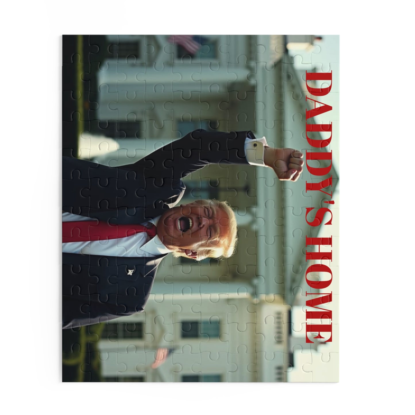 Donald Trump - Daddy's Home Jigsaw Puzzle