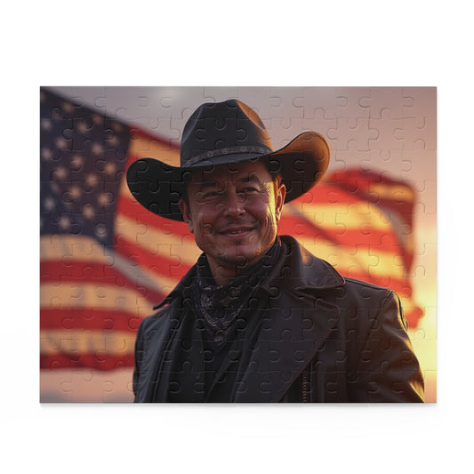 Elon - Gothic Cowboy Jigsaw Puzzle