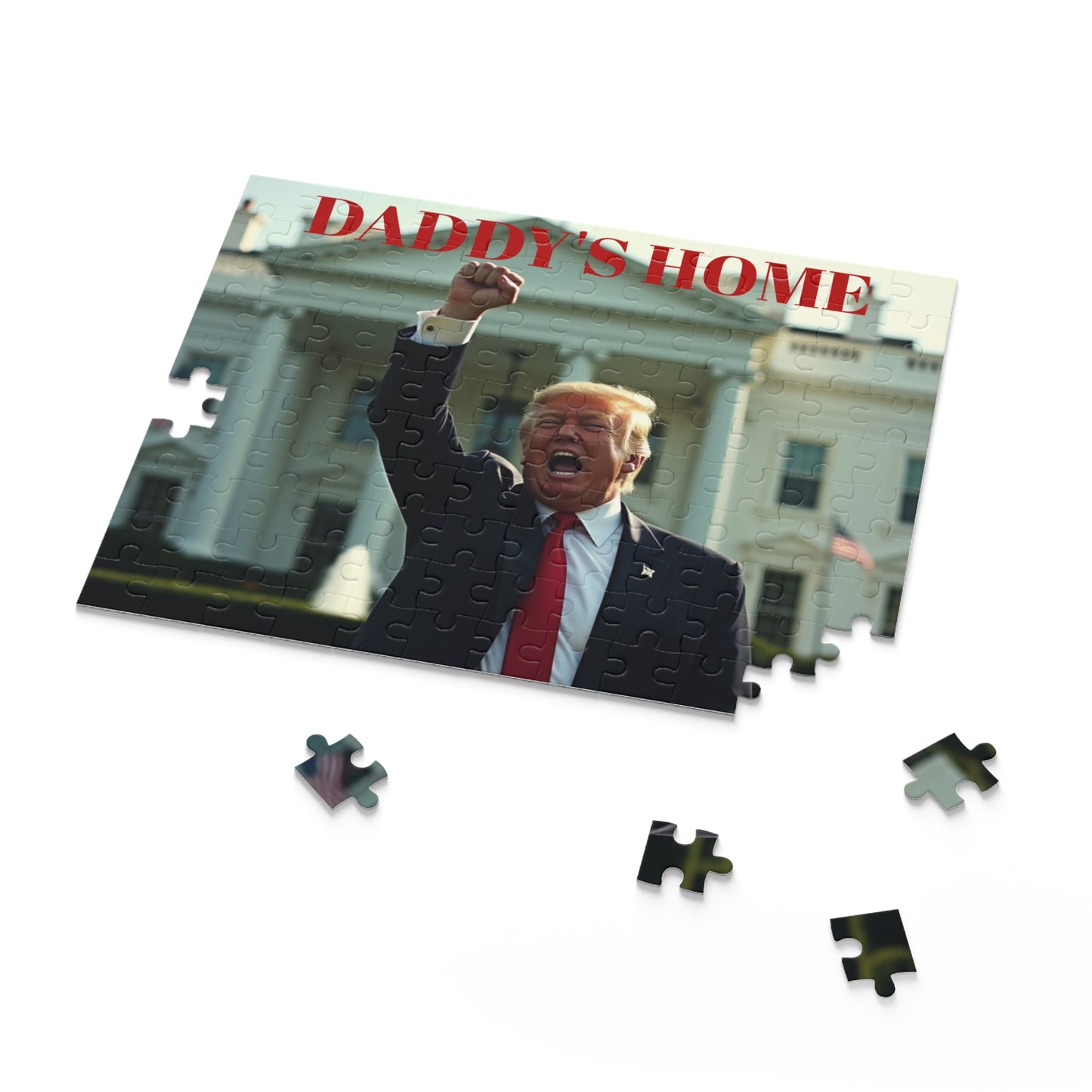 Donald Trump - Daddy's Home Jigsaw Puzzle