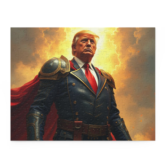 Donald Trump - A Brave Leader Jigsaw Puzzle