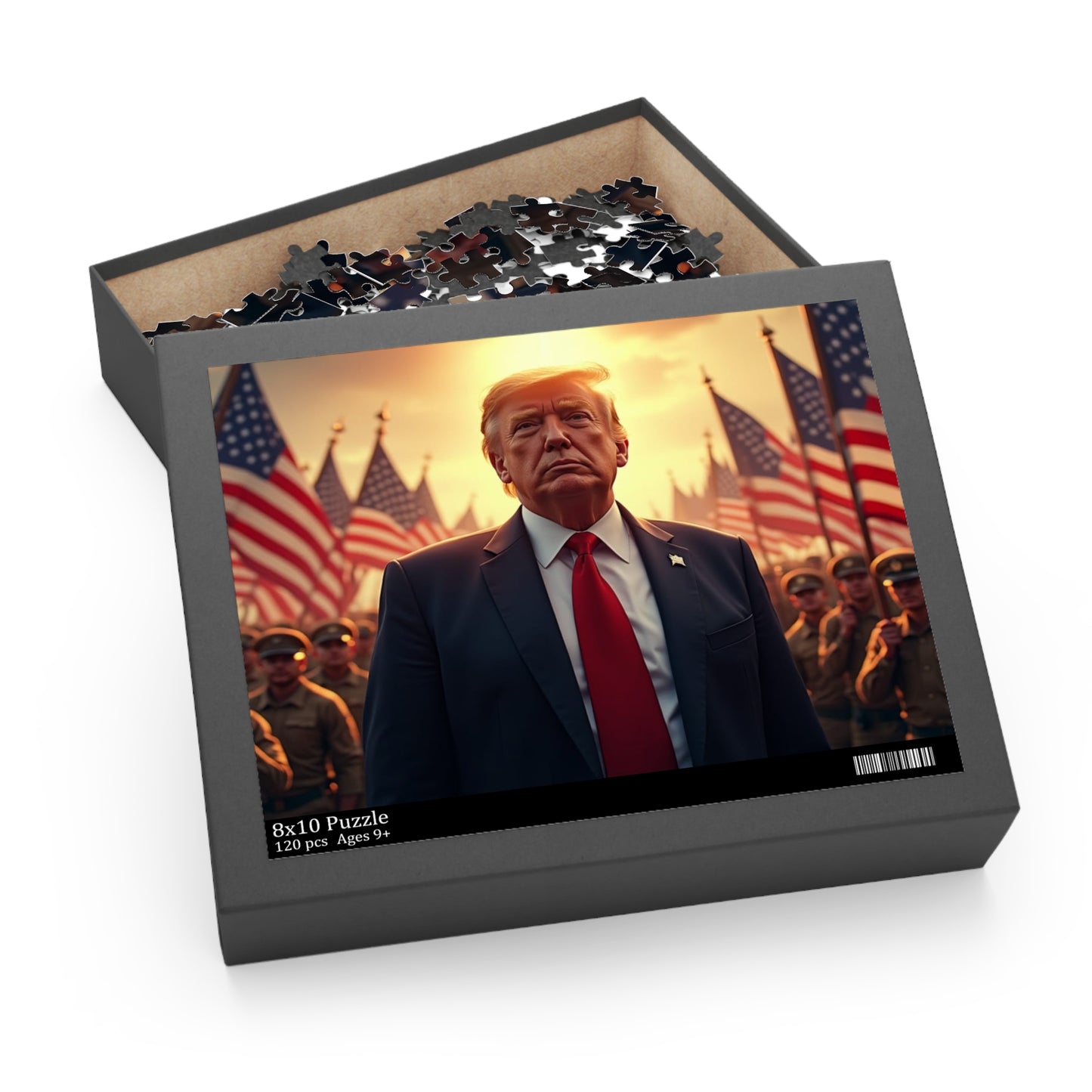 Donald Trump - Courage & Bravery Jigsaw Puzzle