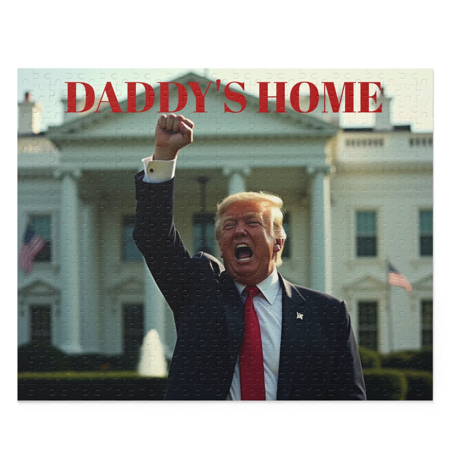 Donald Trump - Daddy's Home Jigsaw Puzzle