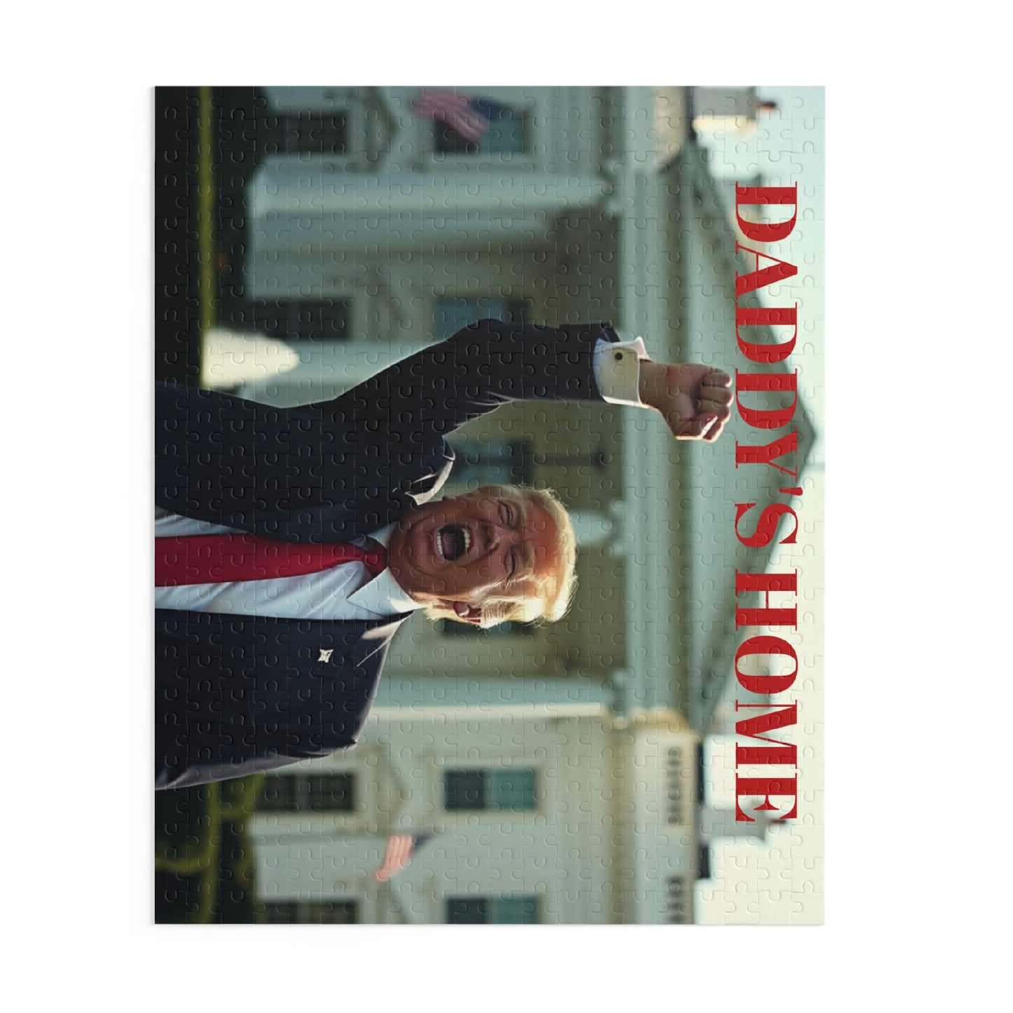 Donald Trump - Daddy's Home Jigsaw Puzzle