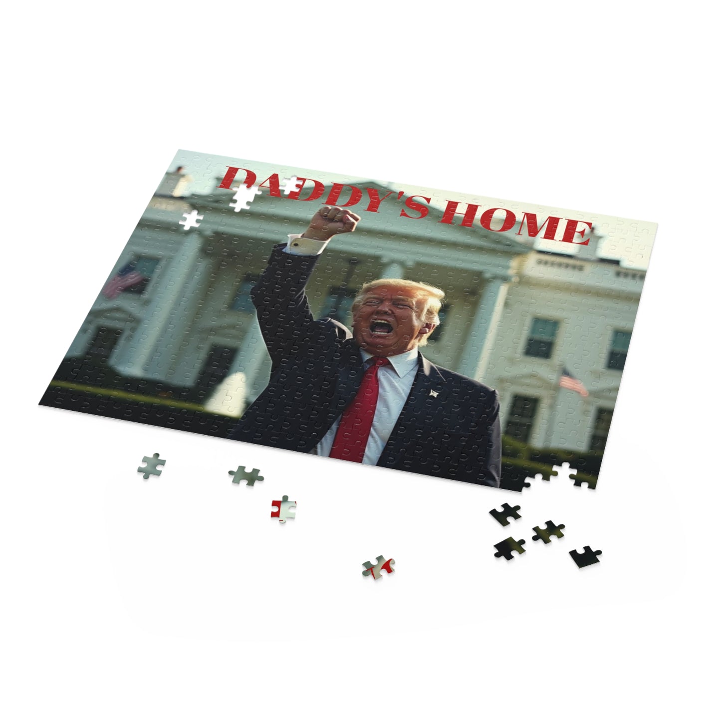 Donald Trump - Daddy's Home Jigsaw Puzzle