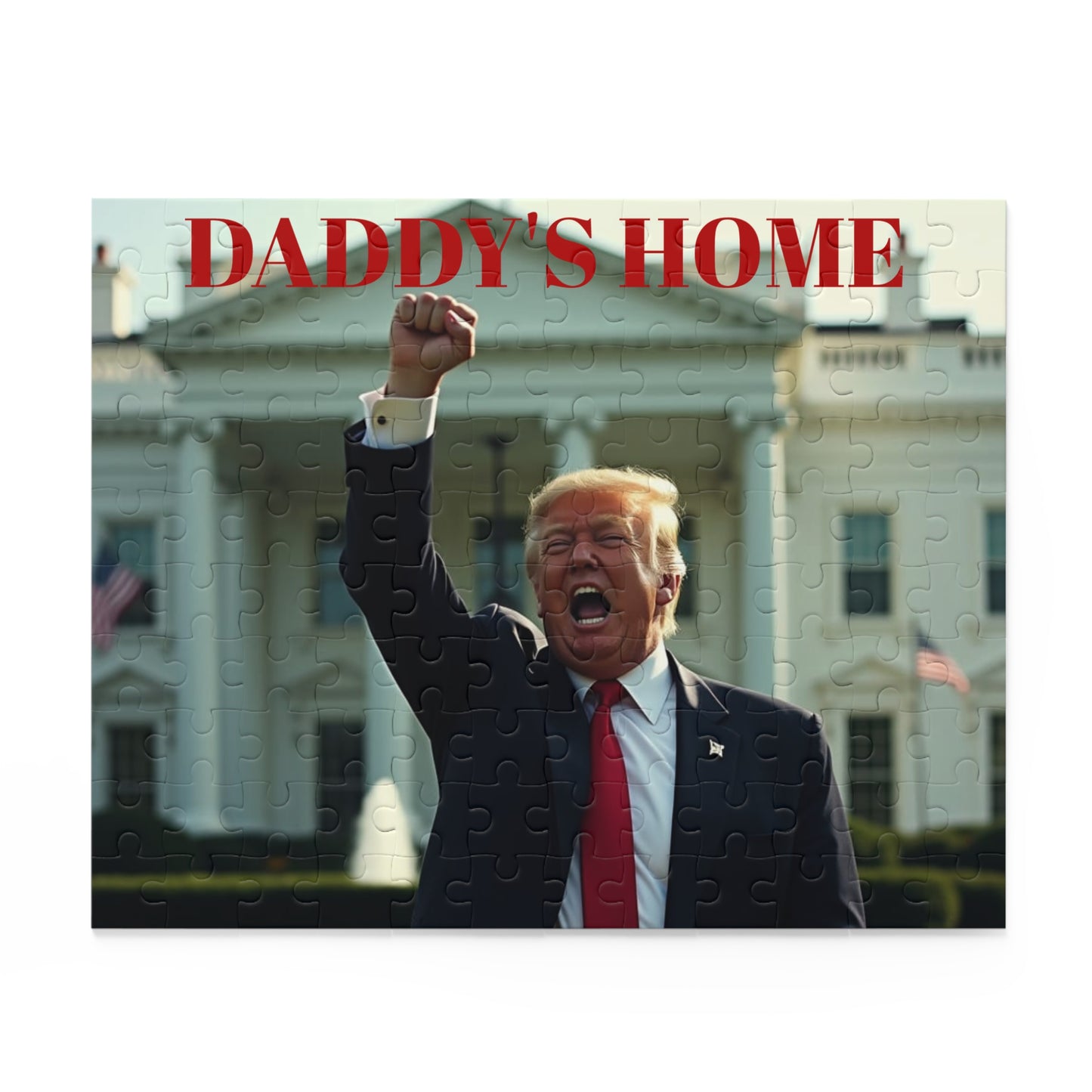 Donald Trump - Daddy's Home Jigsaw Puzzle