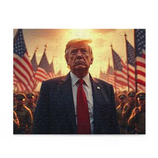 Donald Trump - Courage & Bravery Jigsaw Puzzle